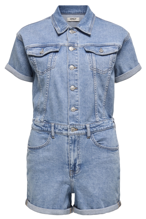 Only onlcastel s/s dnm playsuit azg